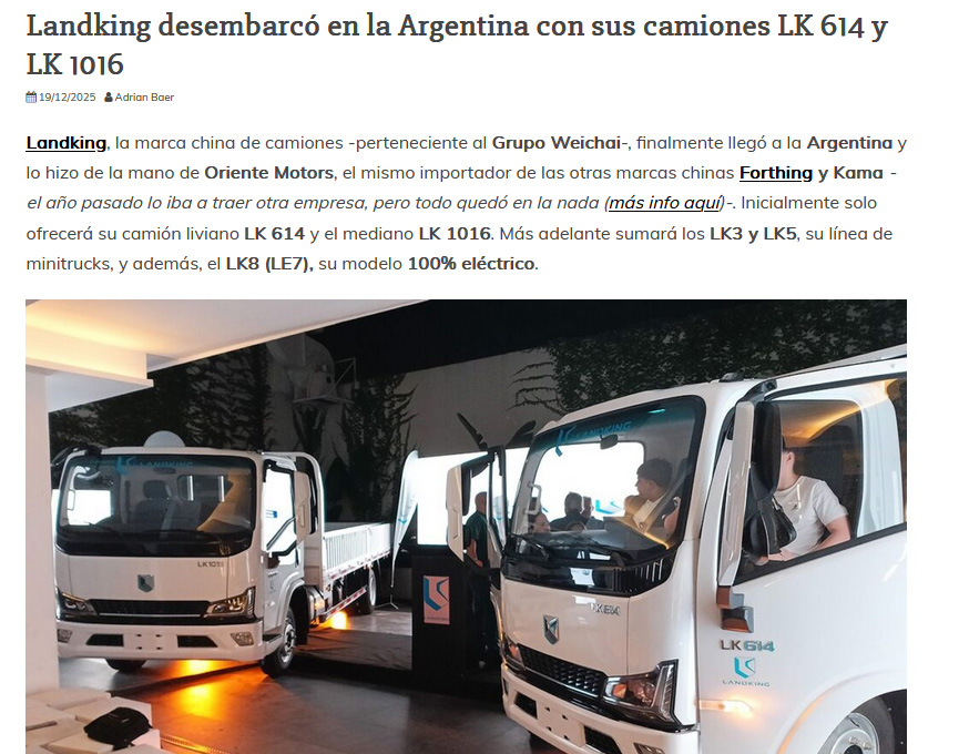 Noticia Landking